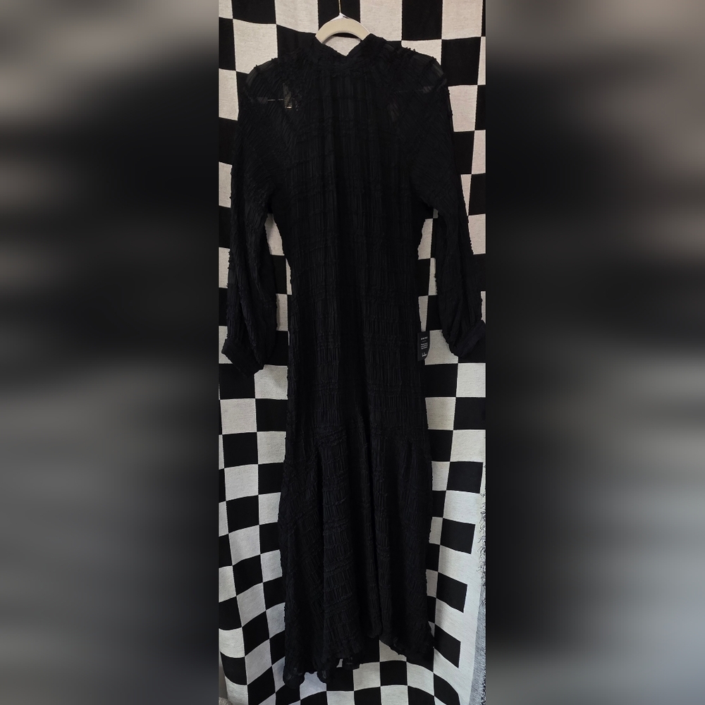 Lulu's Chic Black Long Sleeve Dress